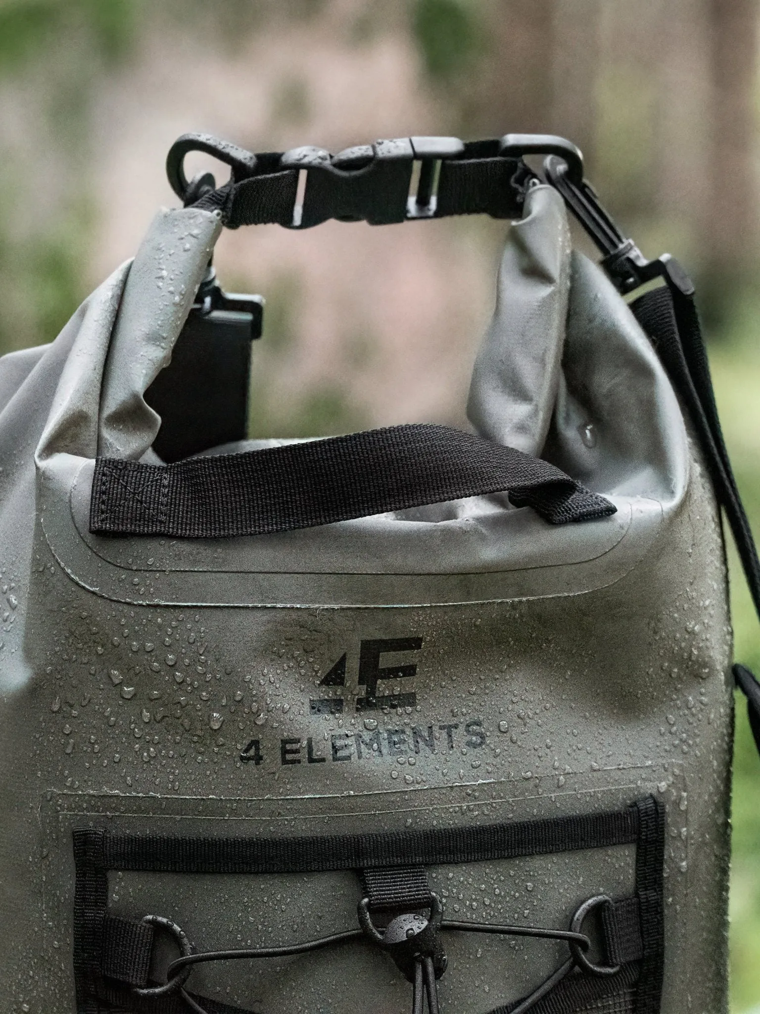4 Elements - Waterproof bag and Dry Bag Roll Top waterproof Rucksack, Wet bag & Hiking, waters sports or camping bag, 20L drybag