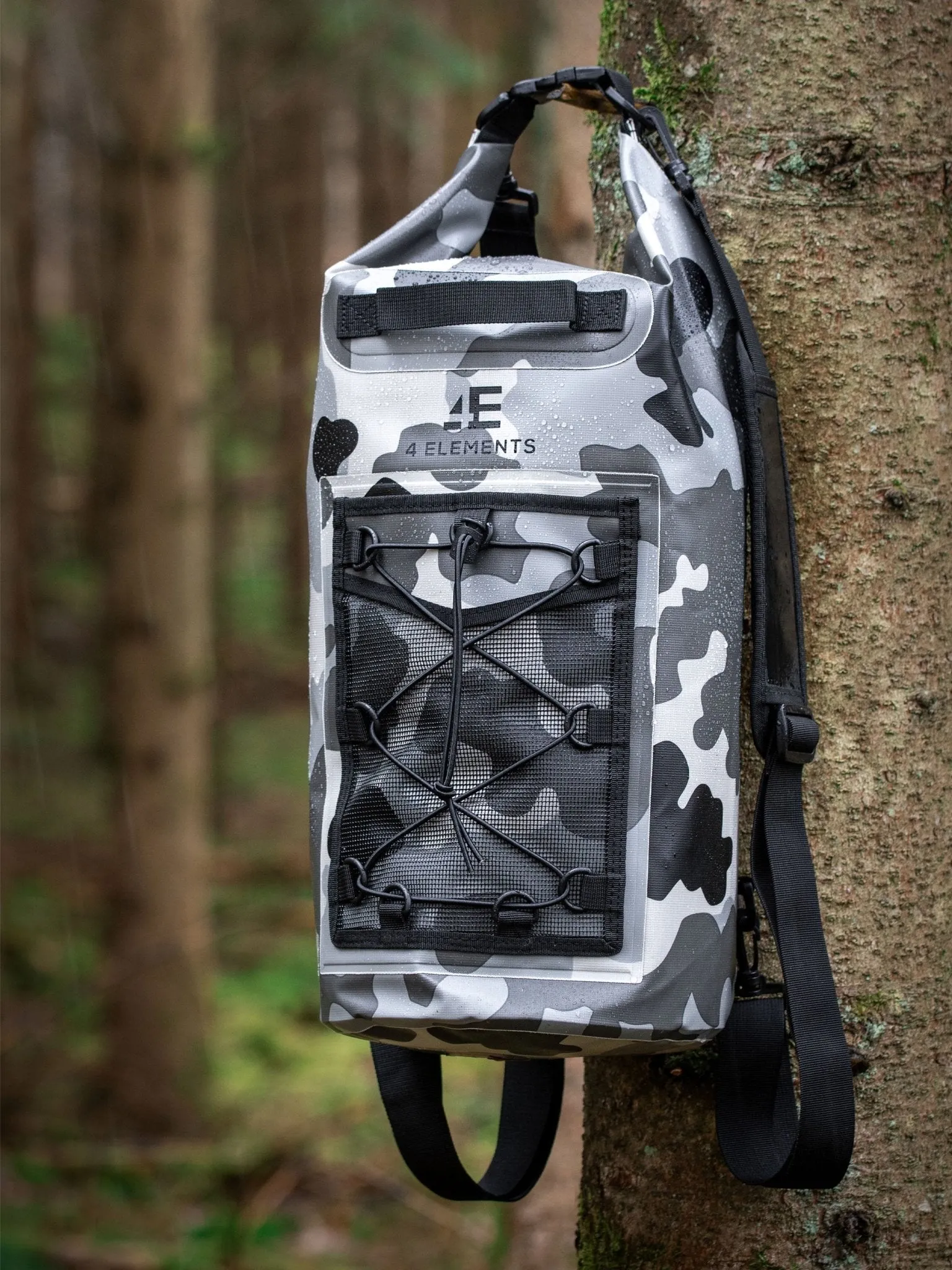 4 Elements - Waterproof bag and Dry Bag Roll Top waterproof Rucksack, Wet bag & Hiking, waters sports or camping bag, 20L drybag
