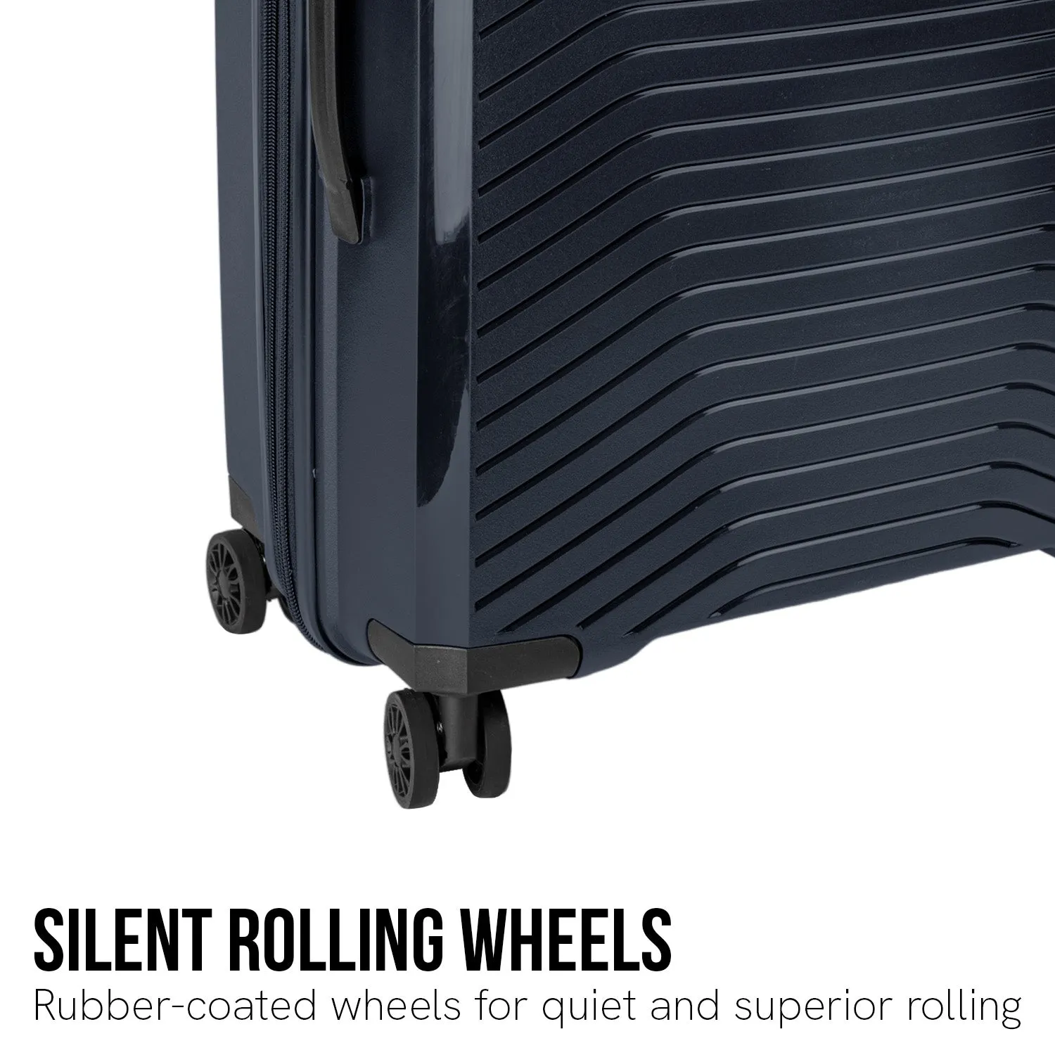 Astra 29in Lightweight Hard Shell Suitcase - Aegean Blue
