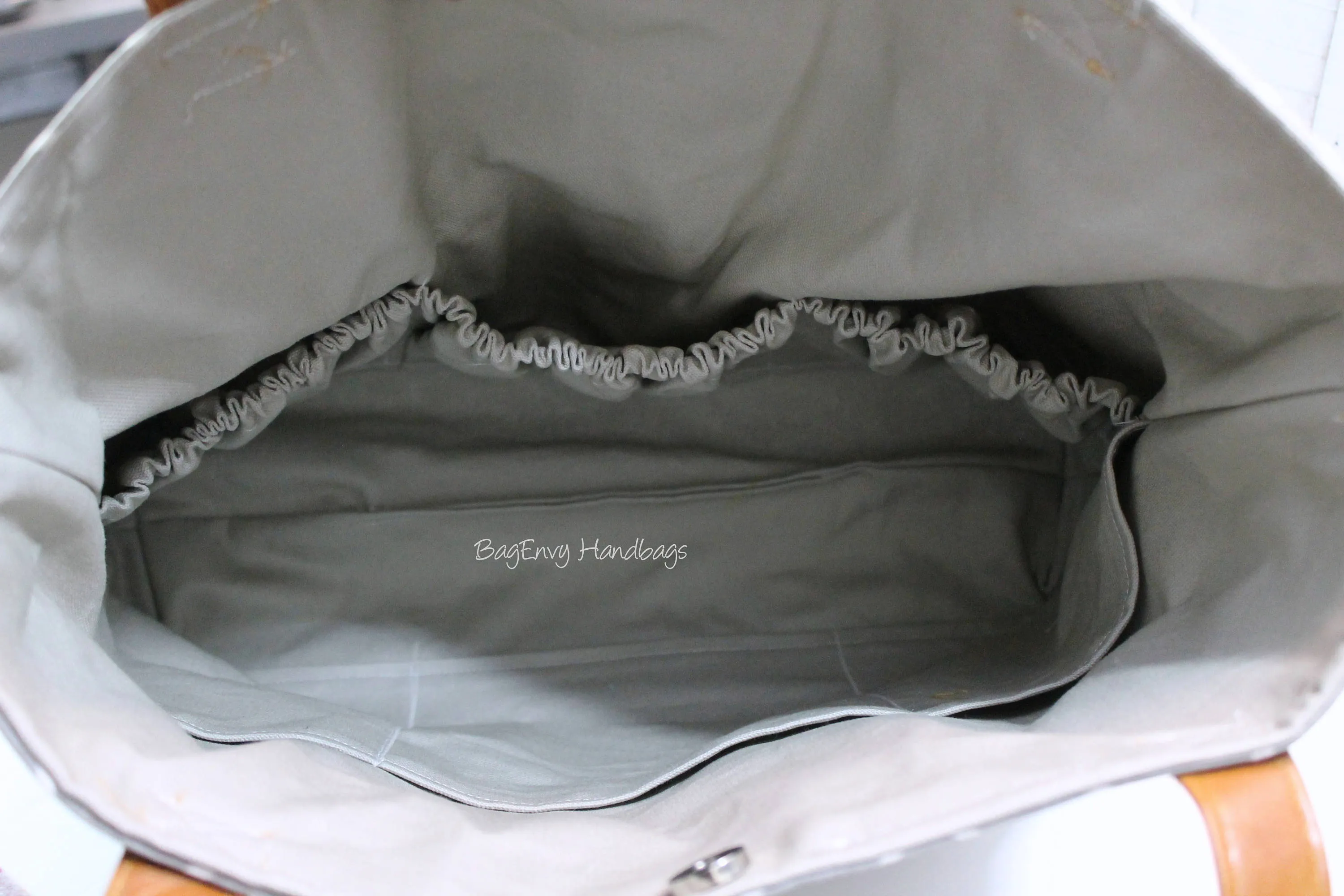 BagEnvy Handbags - Monterey Large Diaper Bag - with Vegan Leather - In Black Beaded Stripe - or Custom Design Your own