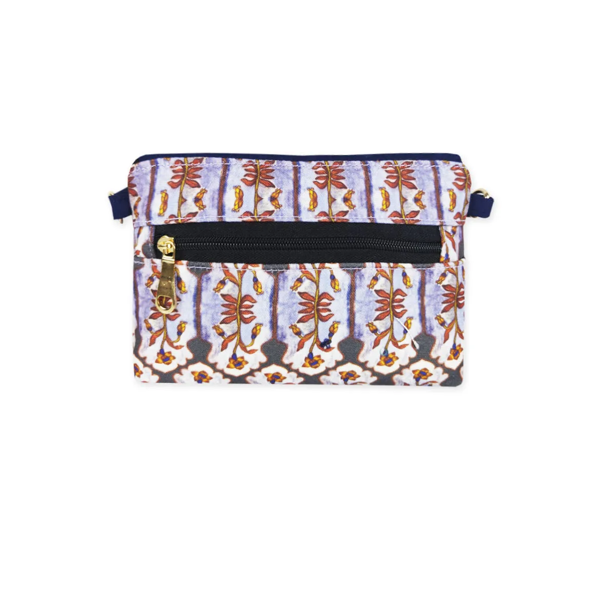 Big Flap Sling Bag- Purple Door
