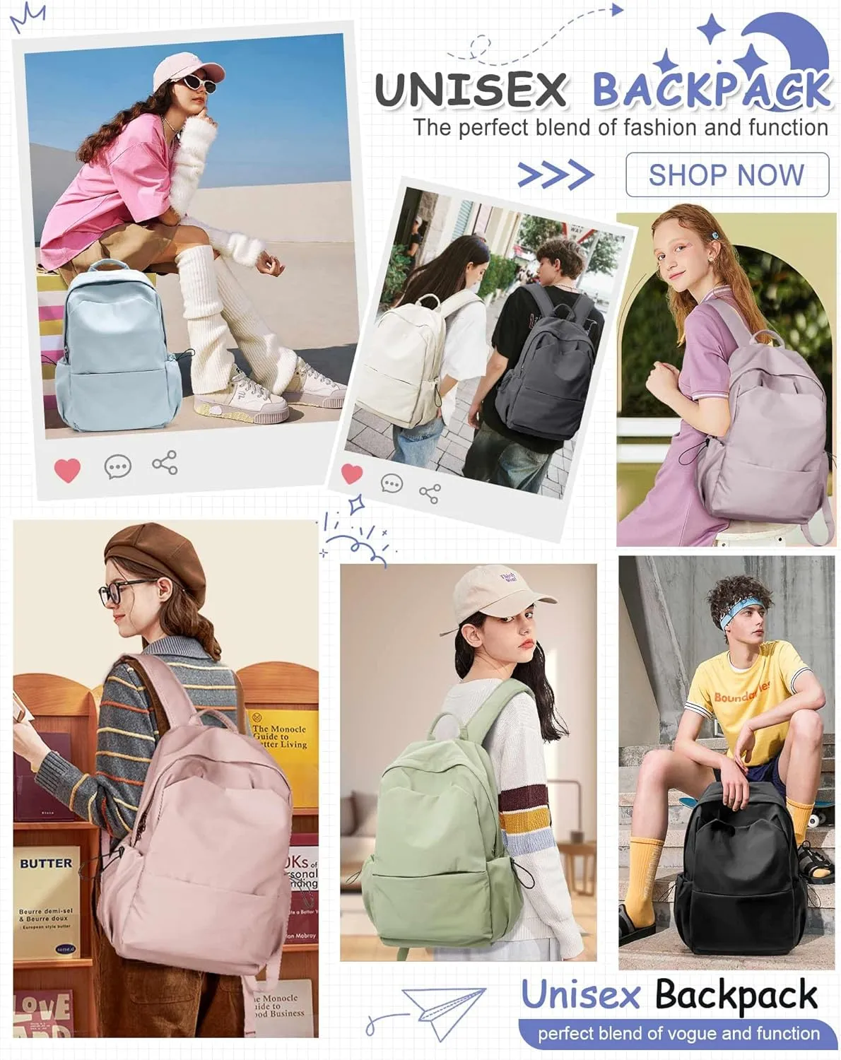 Black School Backpack Large Middle High School Book Bag for Boys Girls Elementary School Bag Back to School Bag for Teens 18" Mochila Escolar para Nios Adolescentes Gifts