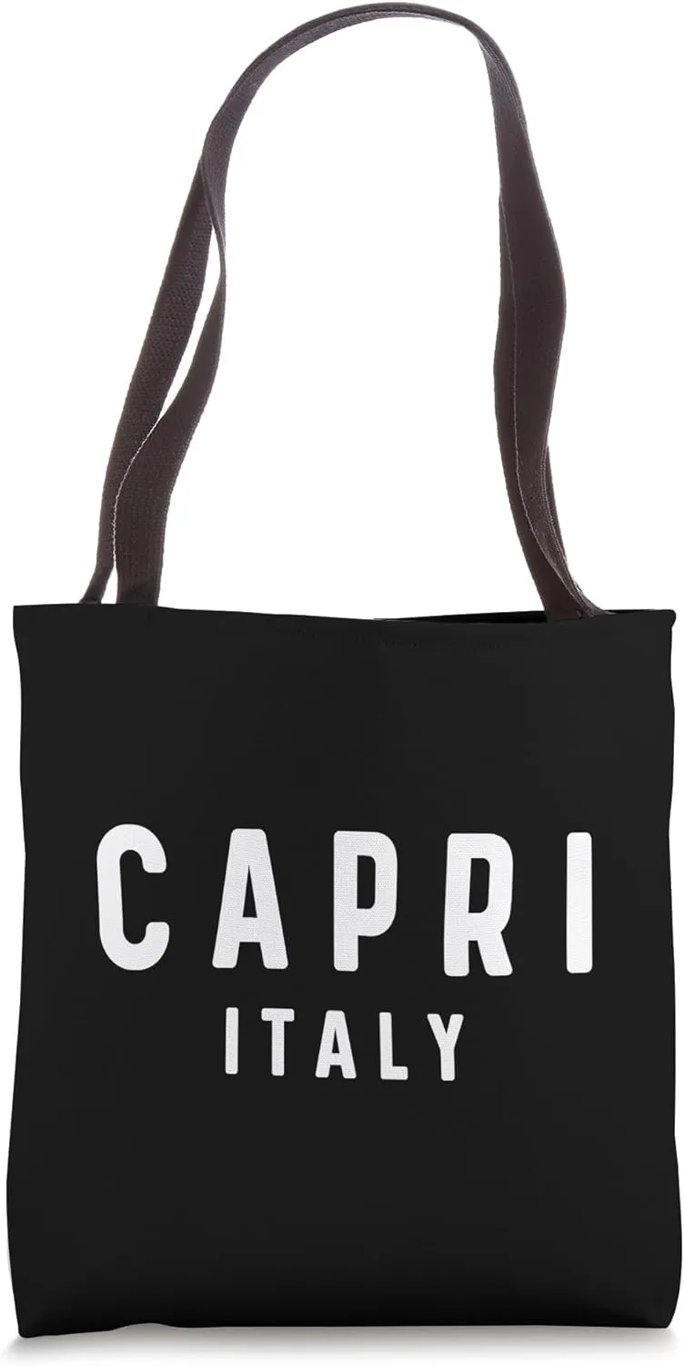 Capri Italy - Travel Trip Vacation Holiday Tote Bag