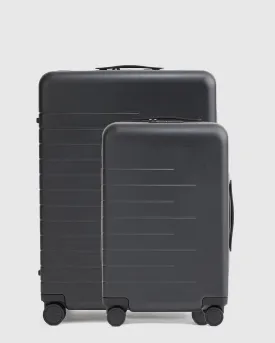 Carry-On 21" & Check-In 27" Hard Shell Suitcase Bundle