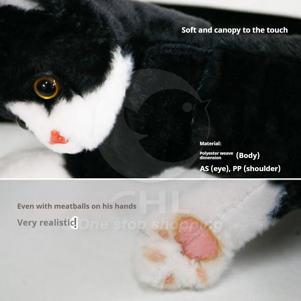 Cat backpack Super cute simulated cat stuffed toy backpack Direct delivery from Japan Soft touch Unique and interesting cute cat backpack for adults and children Fluffy kitten backpack