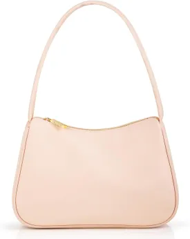 CHICECO Nylon Small Crescent Shoulder Bag Purse for Womem, Hobo Tote Handbag Mini Clutch Purse