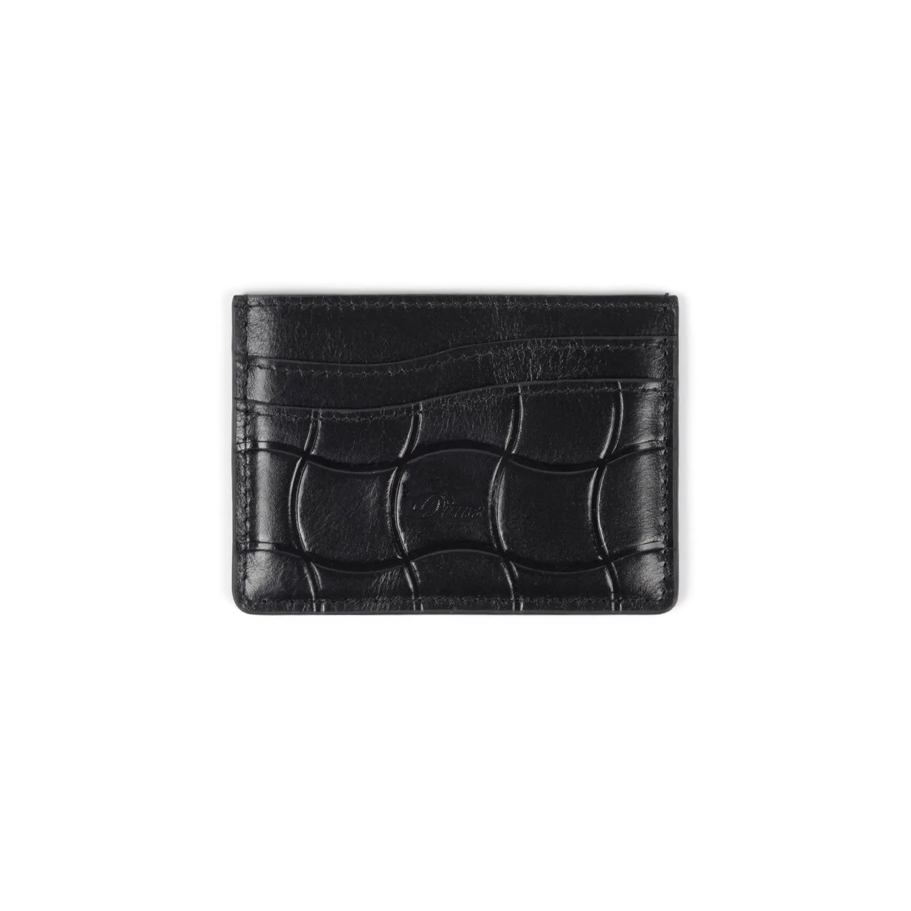 Classic Quilted Cardholder - Black