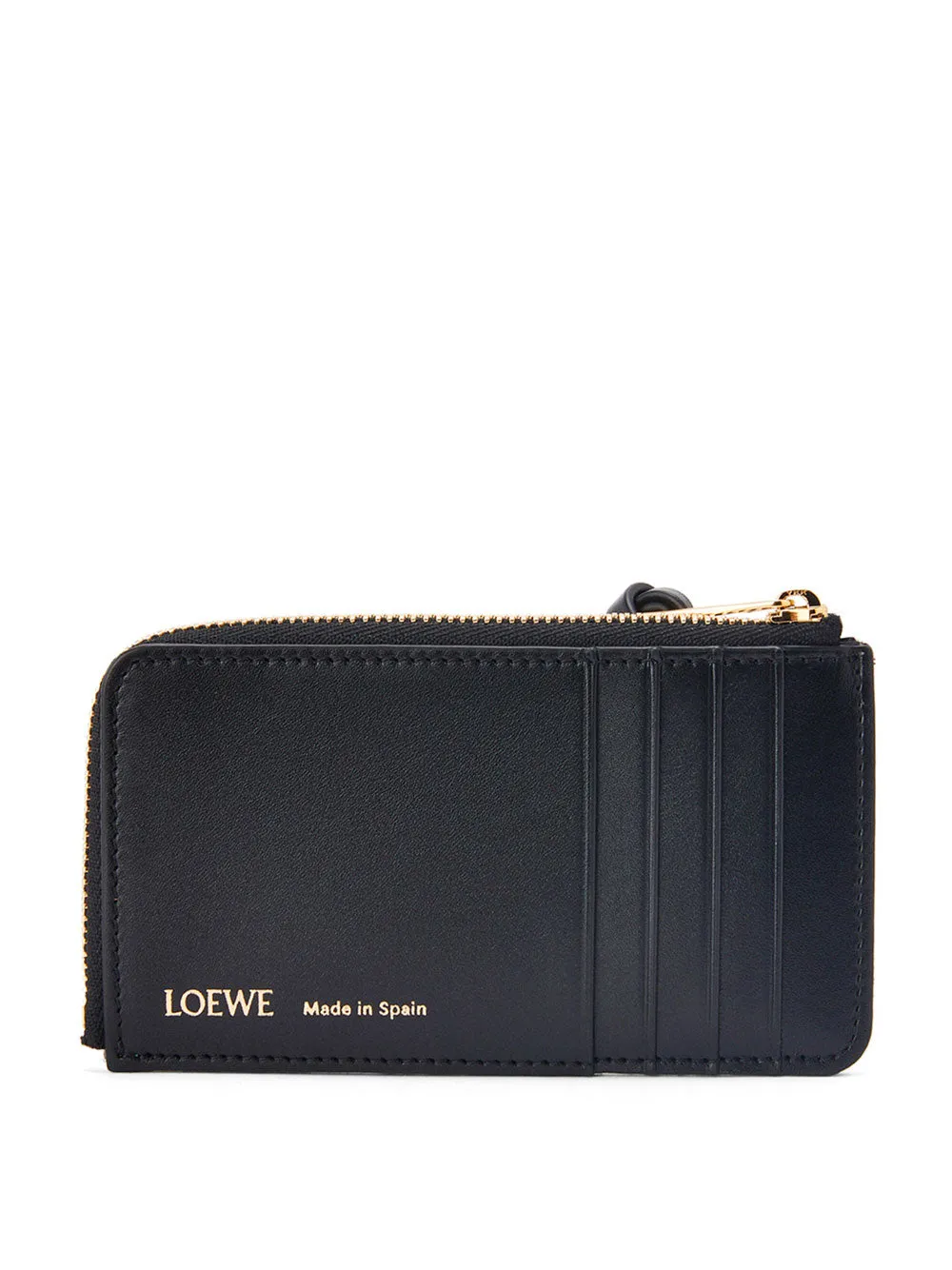 Coin cardholder in jacquard and leather