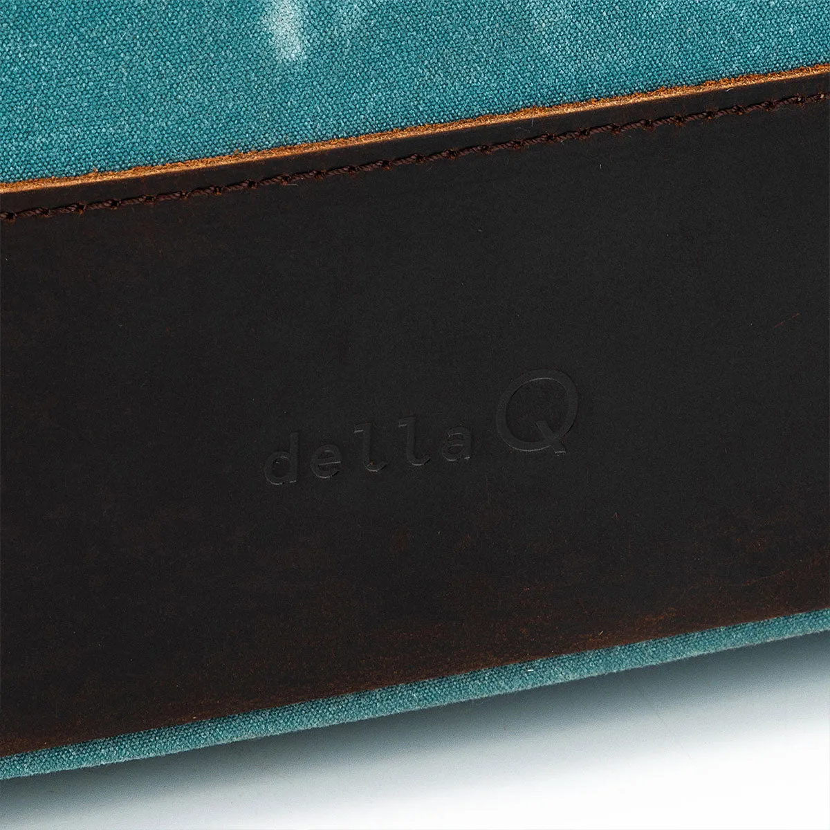 della Q Maker's Canvas Satchel - Teal