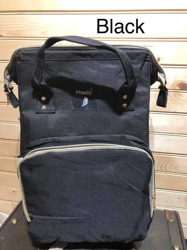 Diaper Backpack - Black