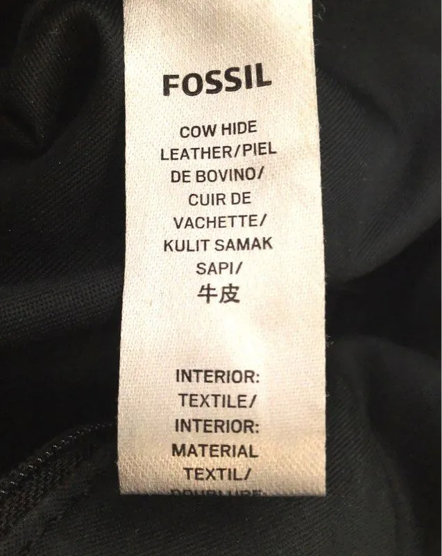Fossil Women's Brown Leather Satchel Bag
