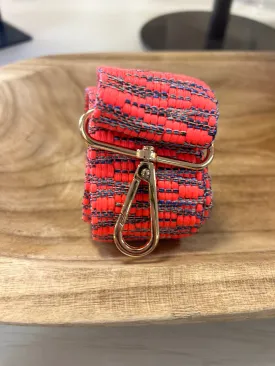 Fuchsia Aztec Guitar Strap