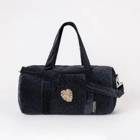 Gold Jungle Leaf Overnight Bag