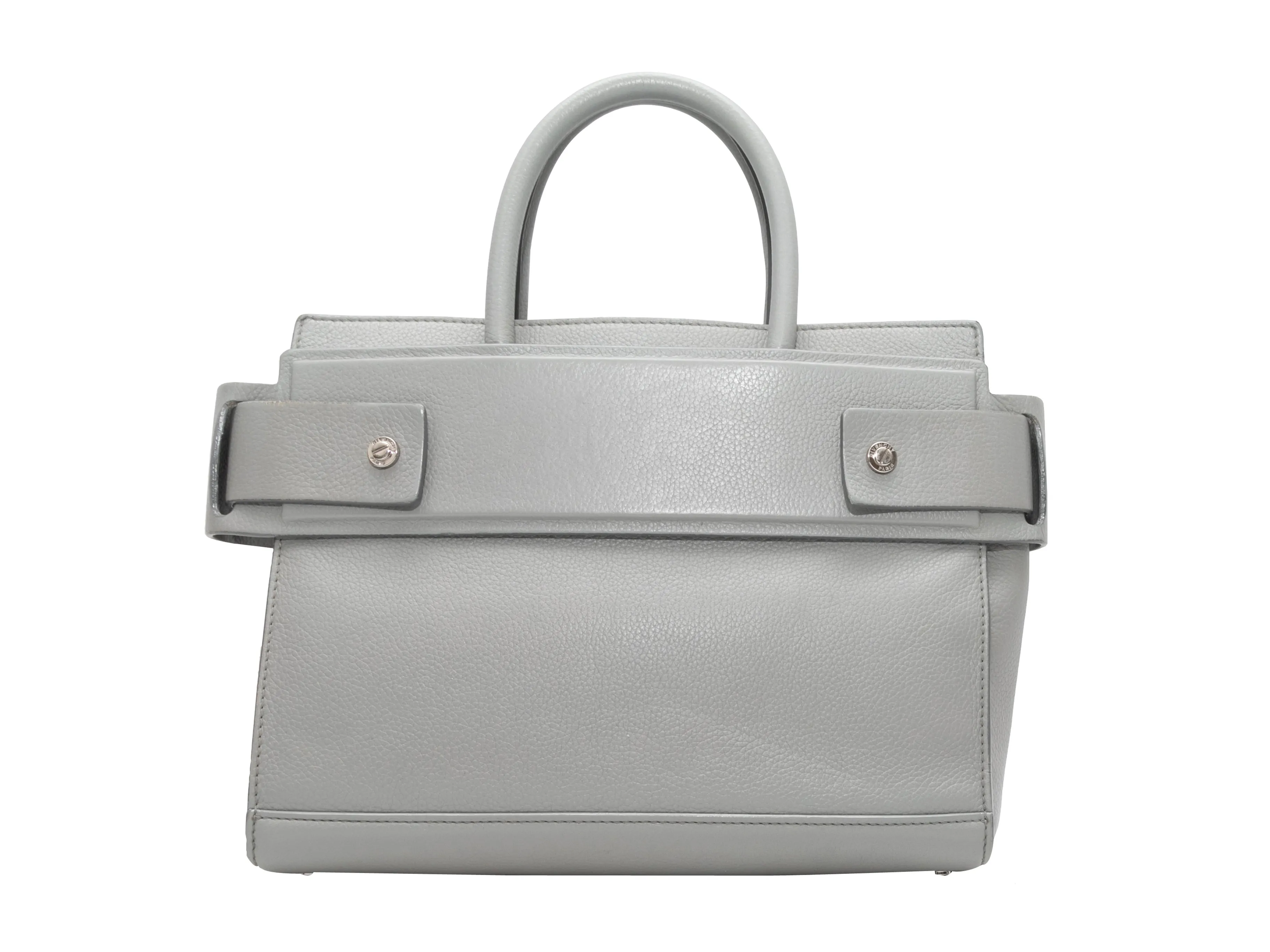 Gray Givenchy Small Horizon Satchel
