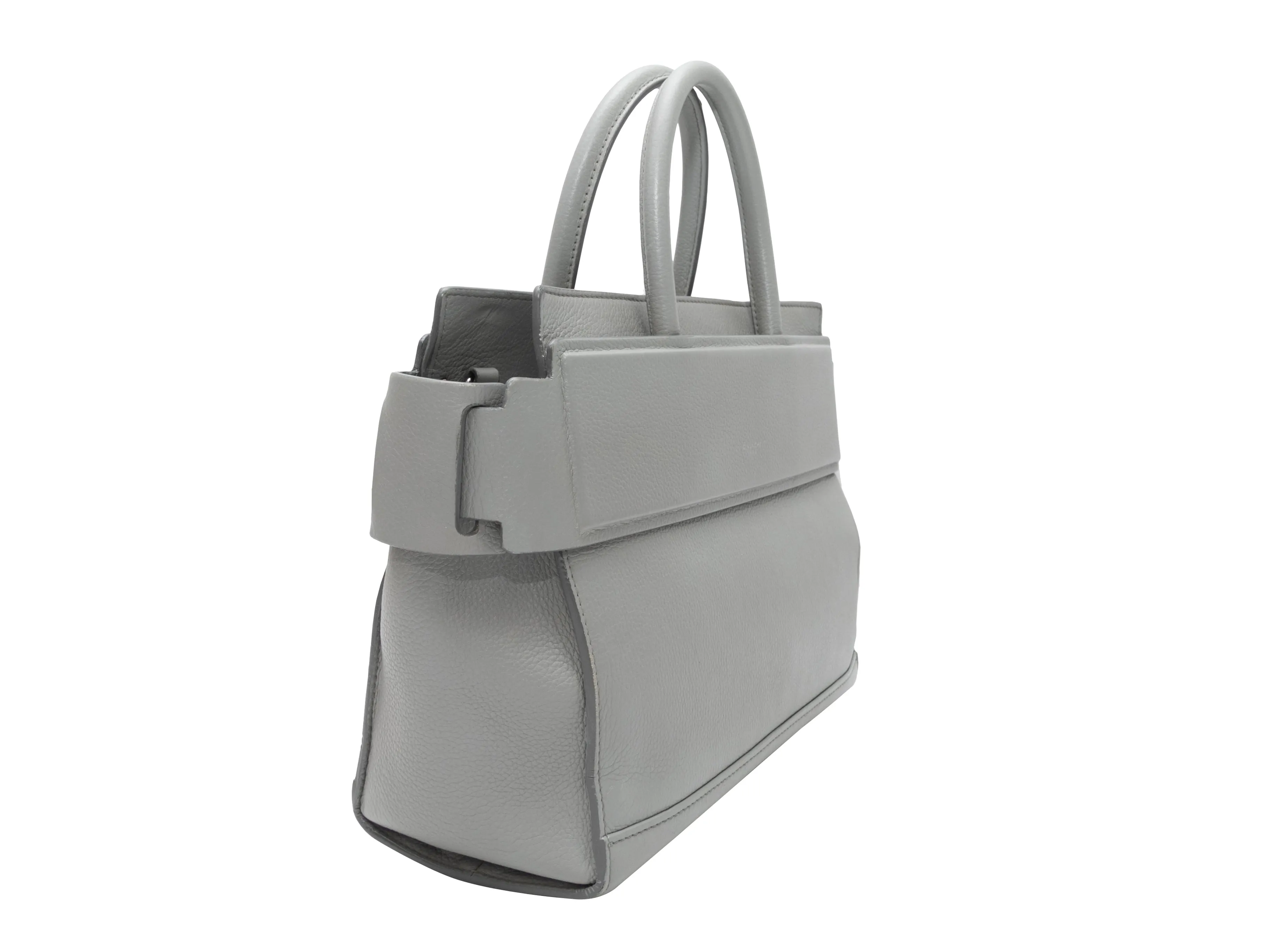 Gray Givenchy Small Horizon Satchel