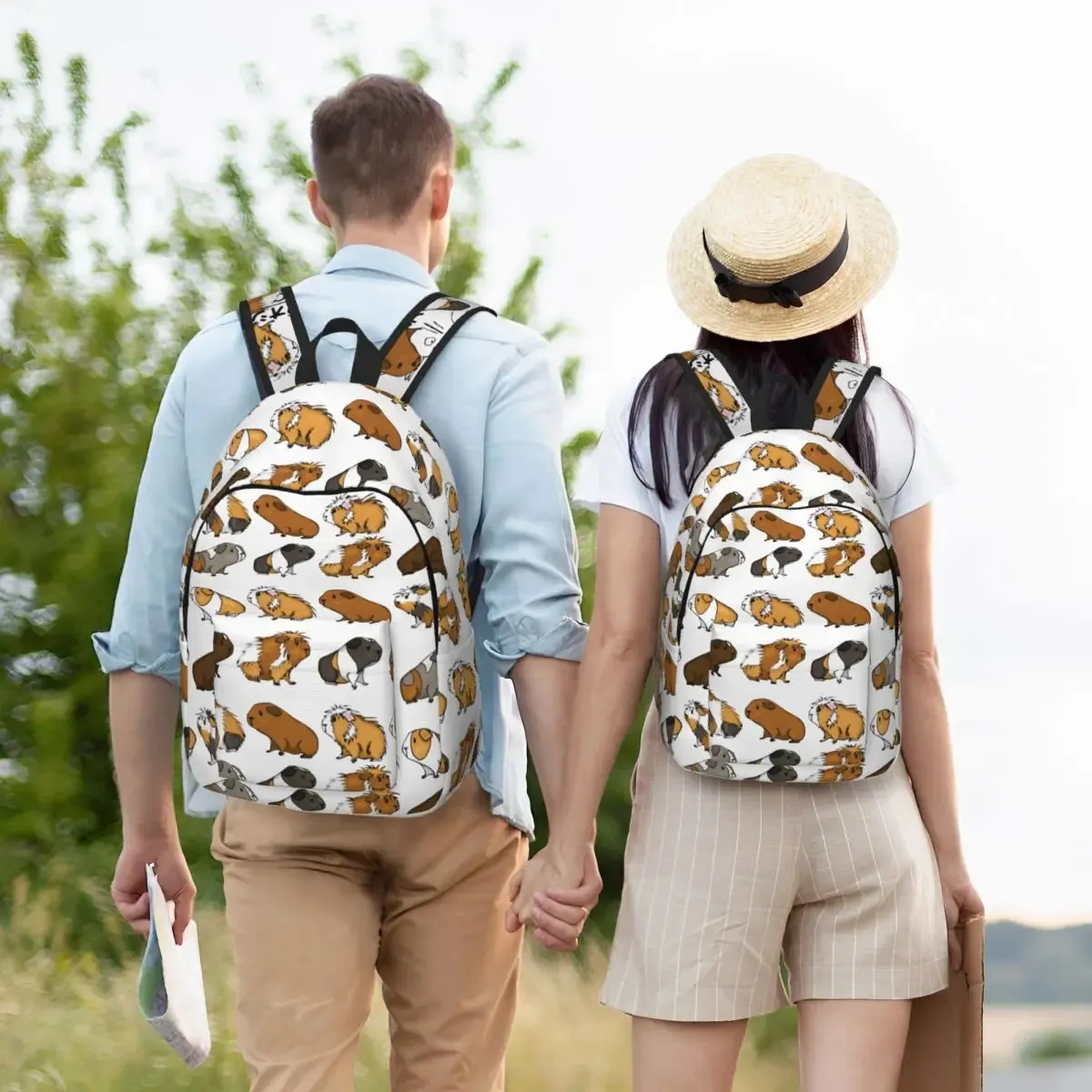 Guinea Pig Print Backpack