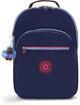 Kipling Women's Seoul 15" Laptop Backpack, Durable, Roomy with Padded Shoulder Straps, Built-In Protective Sleeve