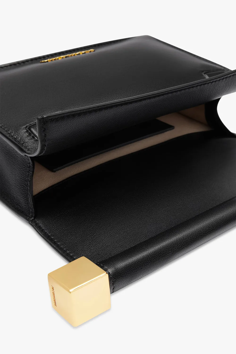 La Petite Pochette Rond Carre Bag | Black