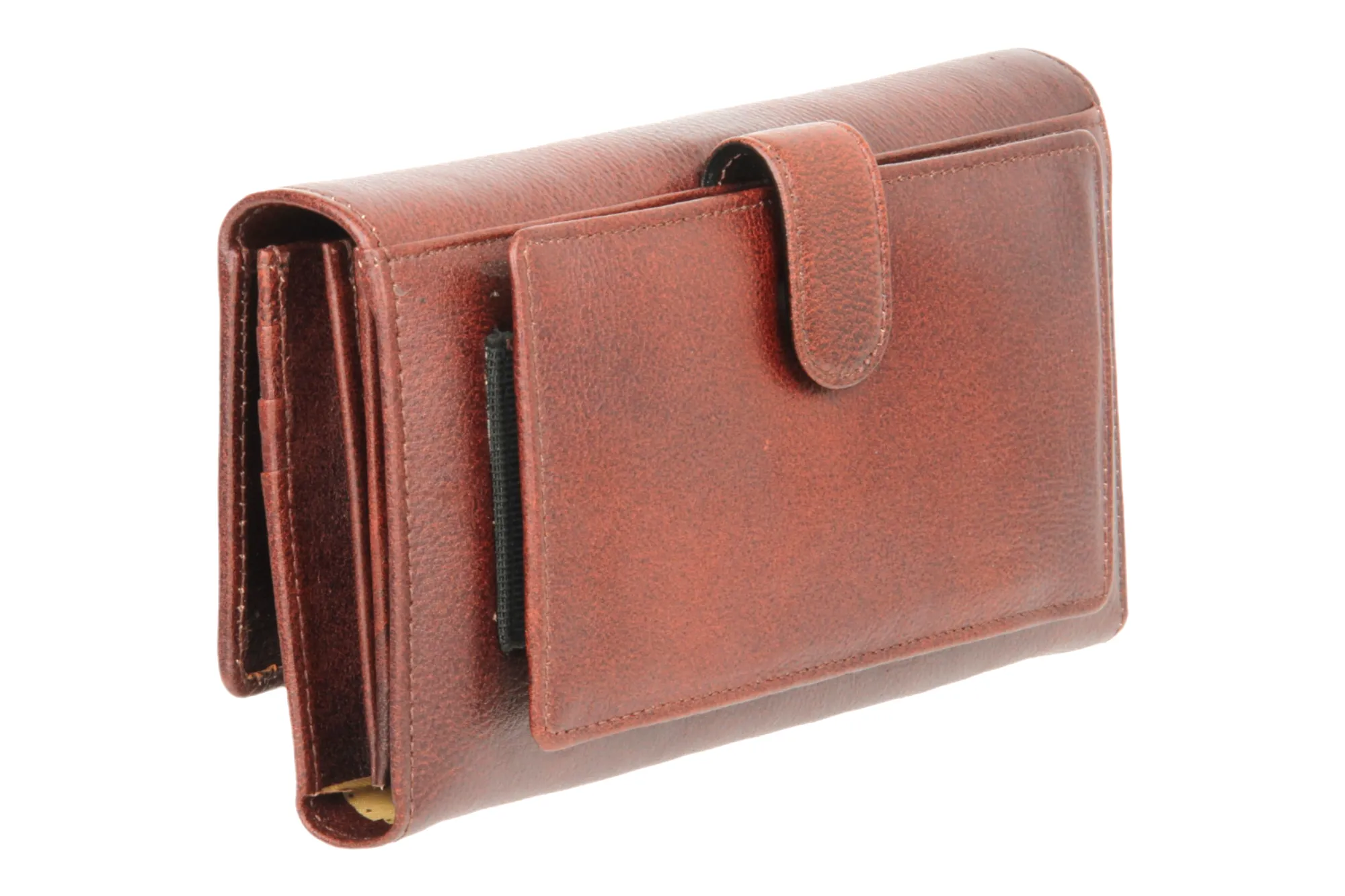 Ladies Premium leather clutch 54504 (BROWN)