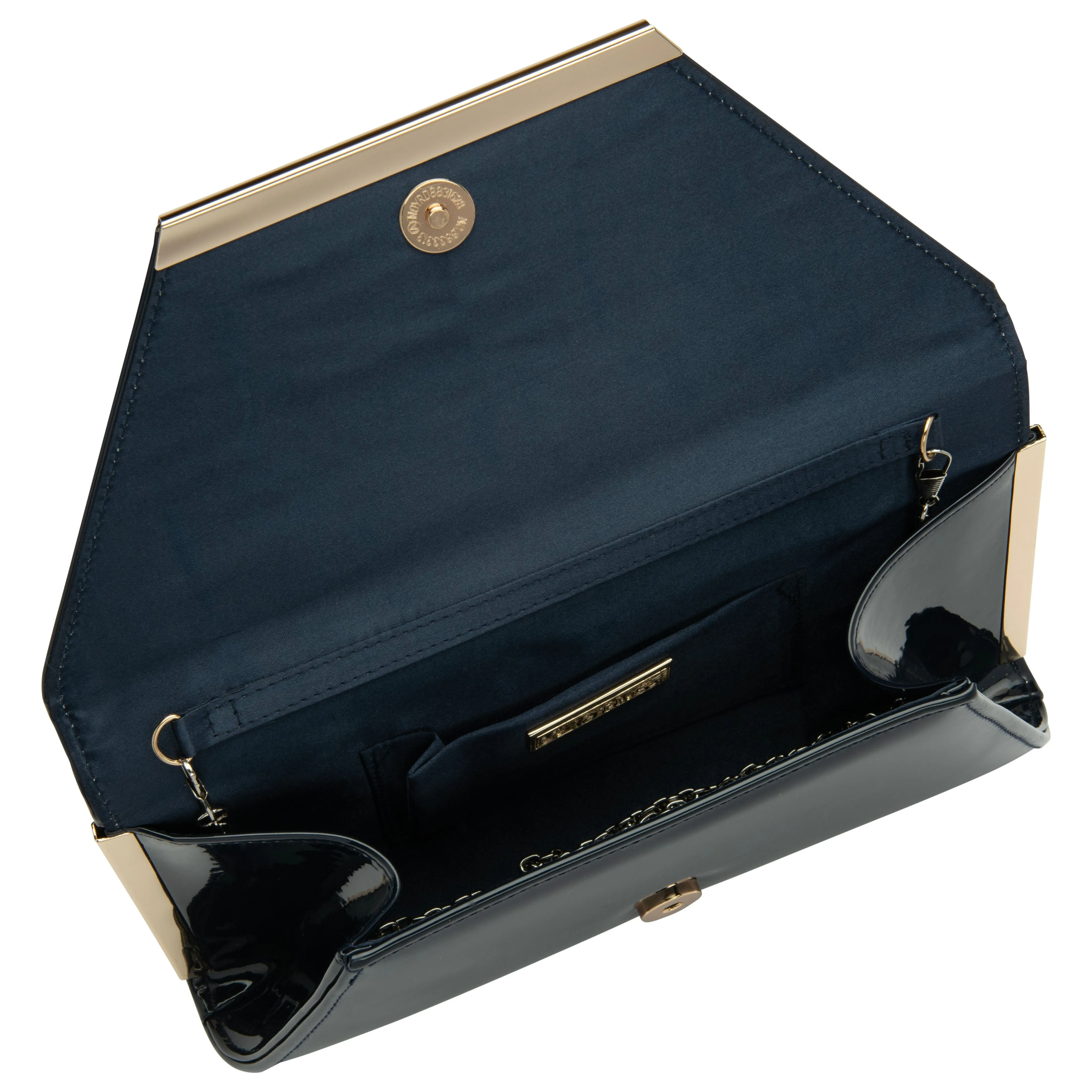 Lotus Bag to match Aubrey Martha NAVY PAT ULG057