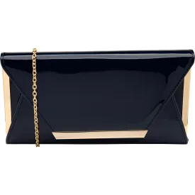 Lotus Bag to match Aubrey Martha NAVY PAT ULG057