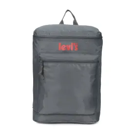 Men's Grey Solid Rucksack