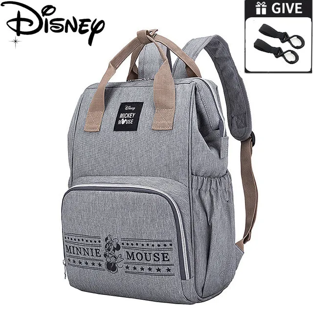Multifunctional Diaper Bag Backpack Disney Minnie Mickey Baby Bags