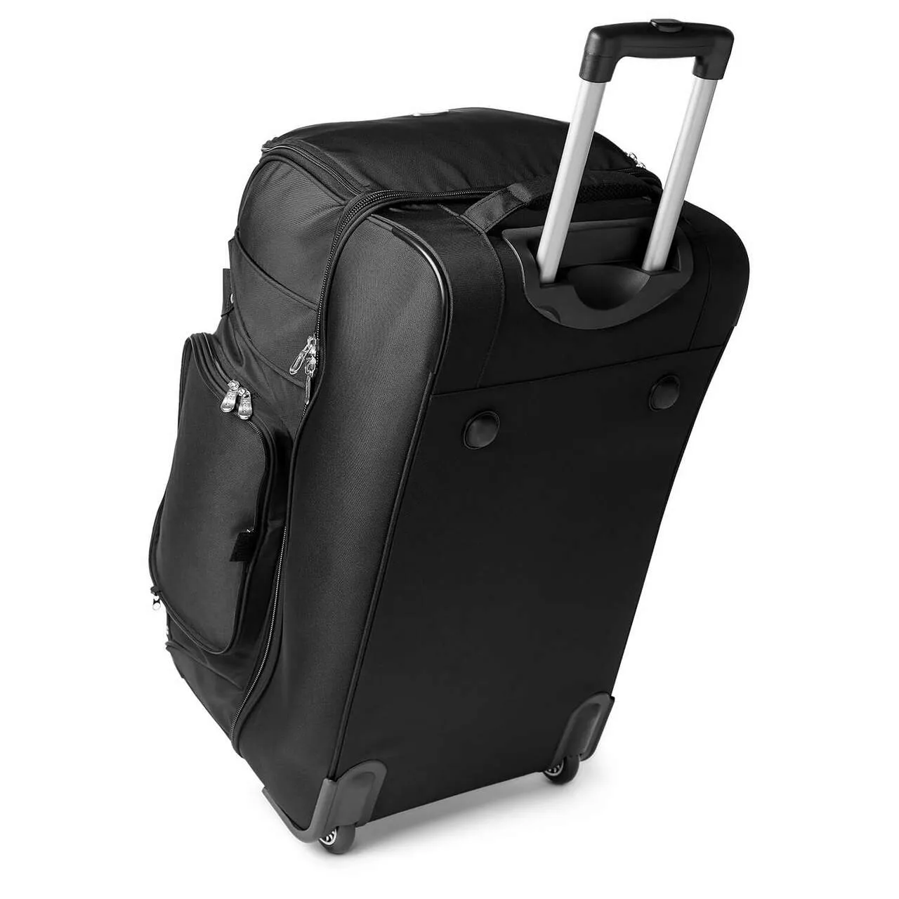 New York Giants 27" Black Rolling Drop Bottom Duffel