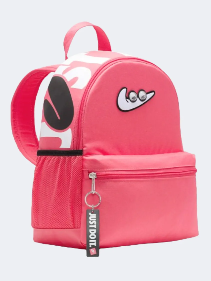 Nike Brasilia Jdi Swooshy Unisex Training Bag Pink/Black/White