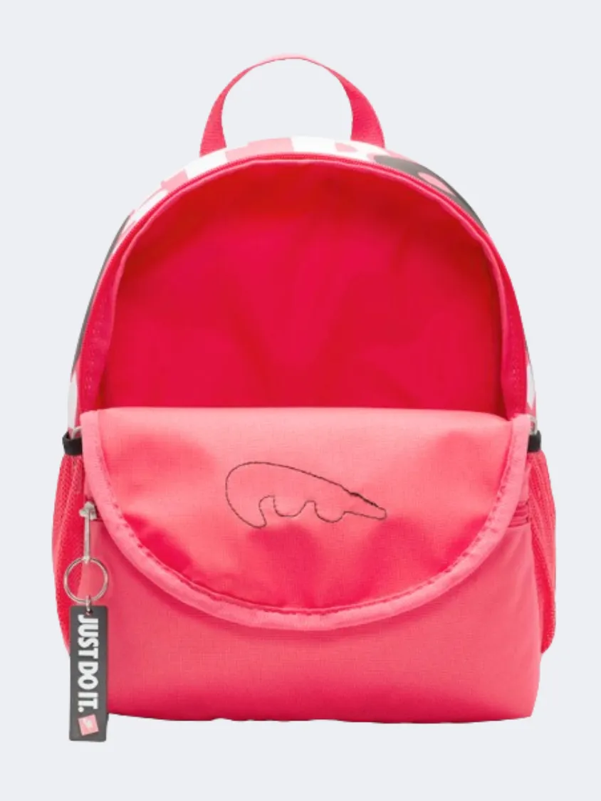 Nike Brasilia Jdi Swooshy Unisex Training Bag Pink/Black/White