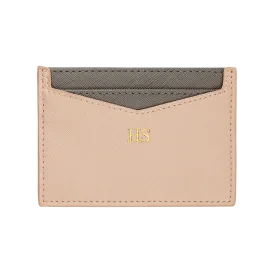 Nude - Saffiano Cardholder