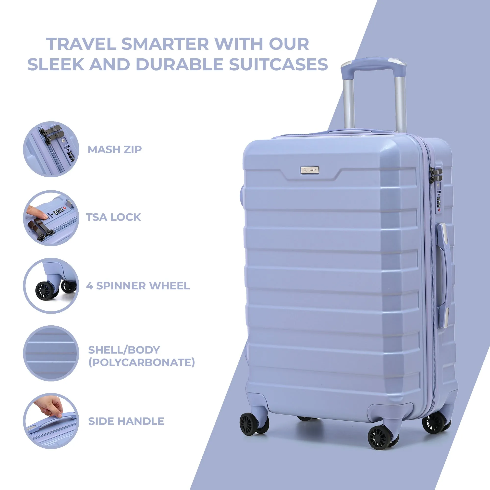 OXFORD MEDIUM 24’’ HARD SHELL SUITCASE