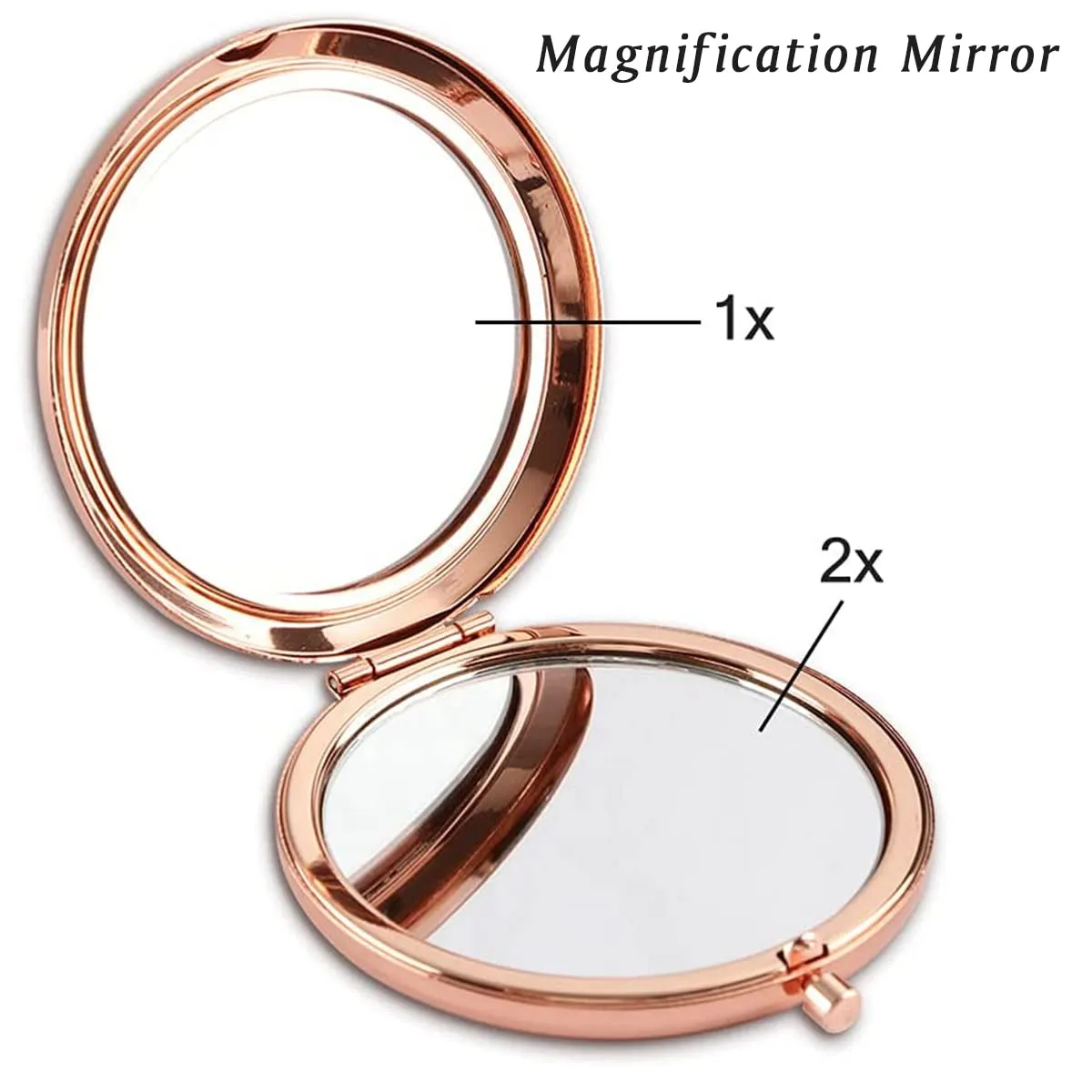 Personalized Gifts for Women Girls, Inspirational Compact Mirror, 2025 Graduation Gifts for Her, Mothers Day Birthday Gift for Mom Wife Sister Daughter Niece Granddaughter, Friendship Gifts for Friend