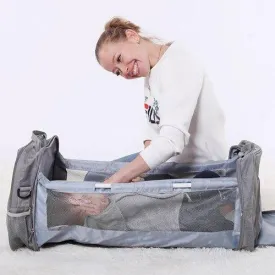 Portable Crib Nappy Baby Diaper Bag