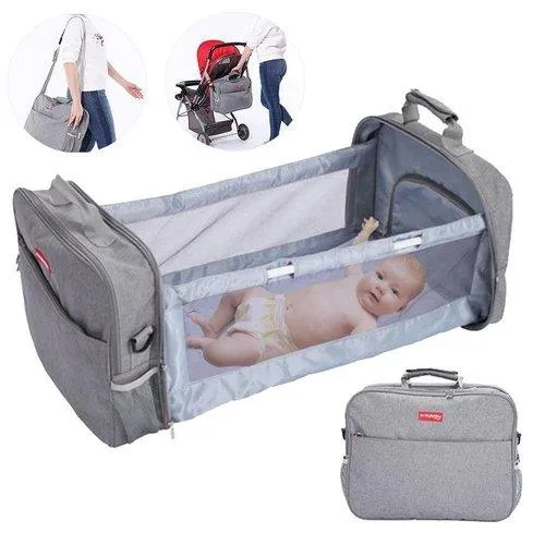 Portable Crib Nappy Baby Diaper Bag
