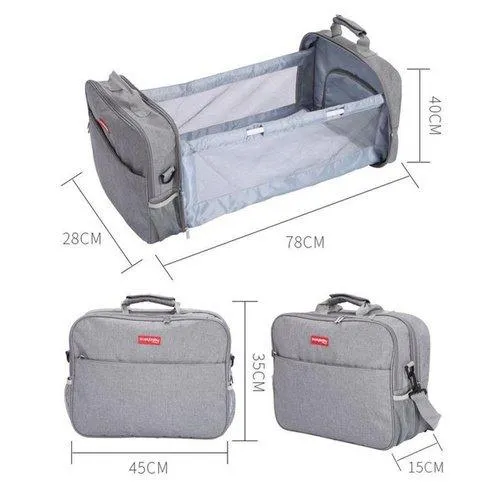 Portable Crib Nappy Baby Diaper Bag