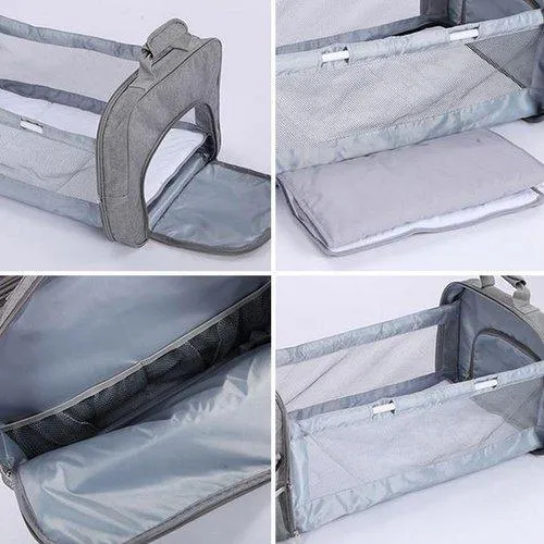 Portable Crib Nappy Baby Diaper Bag