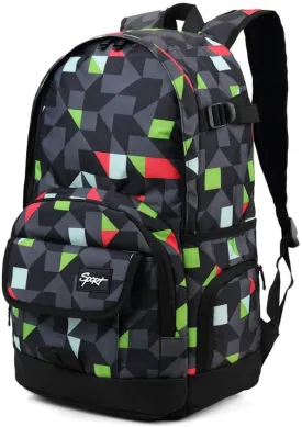 rickyh style School Backpack Travel Bag for Men & Women Lightweight College Back Pack with Laptop Compartmen