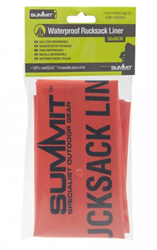 Summit | Waterproof Rucksack Liner | 50cm x 80cm
