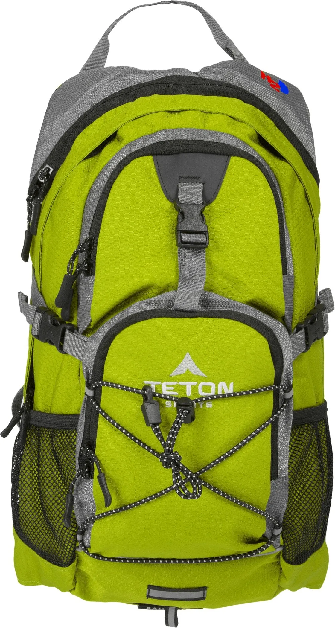 TETON Sports Oasis 1100 Hydration Pack | Free 2-Liter Hydration Bladder | Backpack design great for Hiking, Running, Cycling, and Climbing | Bright Green