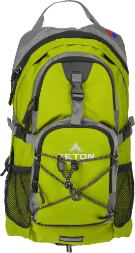 TETON Sports Oasis 1100 Hydration Pack | Free 2-Liter Hydration Bladder | Backpack design great for Hiking, Running, Cycling, and Climbing | Bright Green