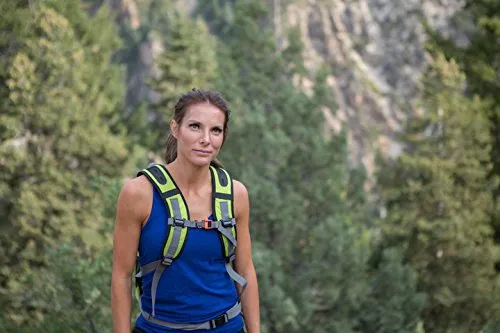 TETON Sports Oasis 1100 Hydration Pack | Free 2-Liter Hydration Bladder | Backpack design great for Hiking, Running, Cycling, and Climbing | Bright Green