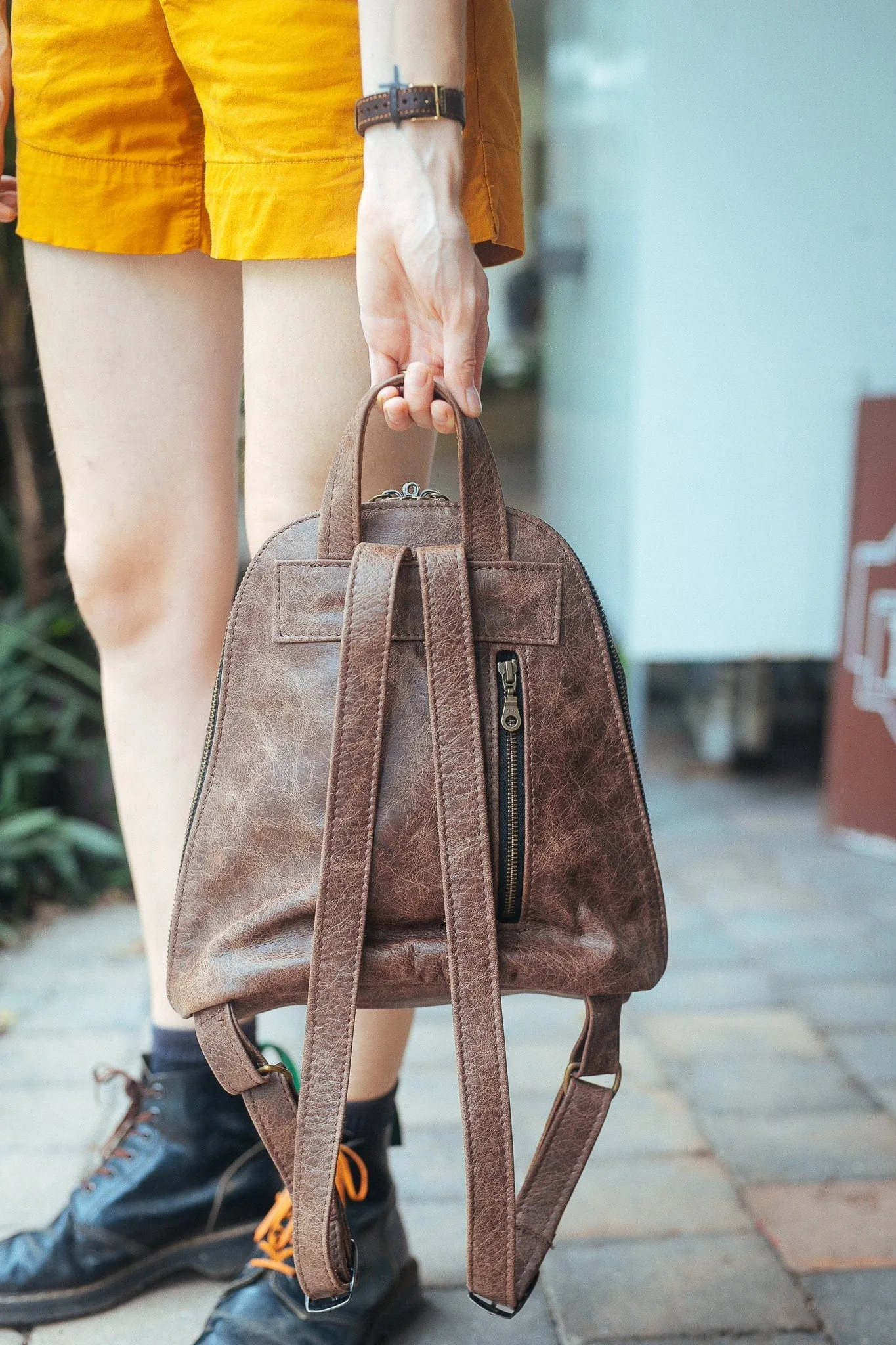 The Joan Backpack - Cowhide