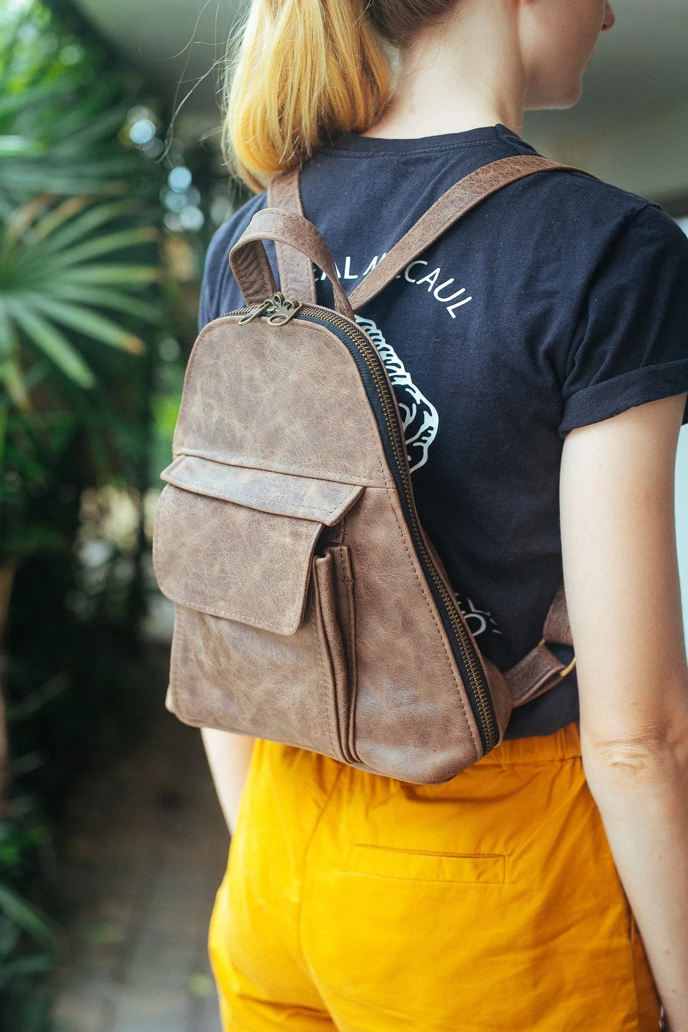 The Joan Backpack - Cowhide