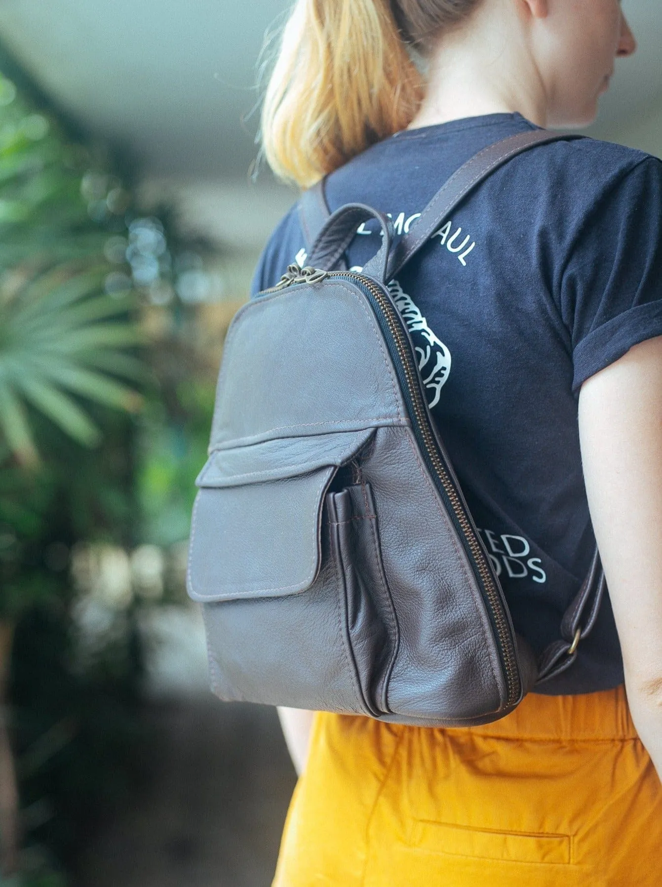 The Joan Backpack - Cowhide