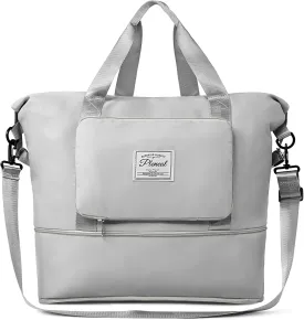 Travel Duffle Bag - Overnight Shoulder Bag for Women, Waterproof Weekender Bag Carry On Tote Bags Tote Gym Bag for Women