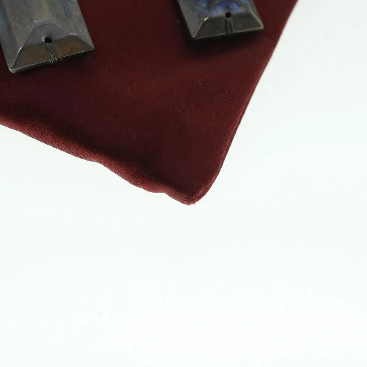 Trendy Inspired Burberry Clutch Bag Satin Red Auth Bs8238