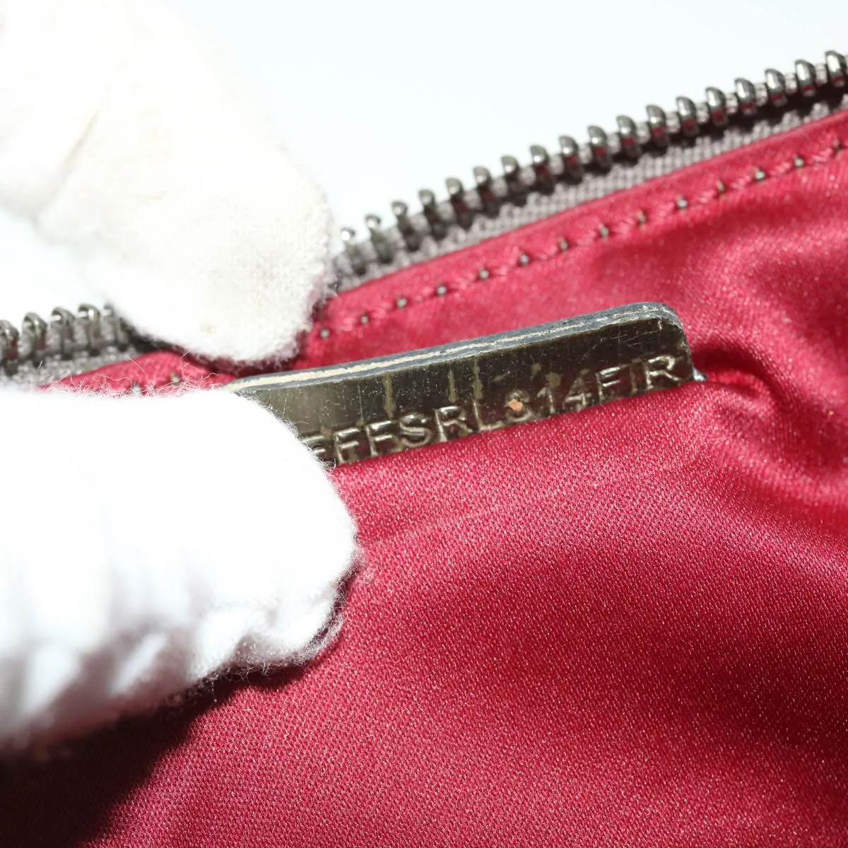 Trendy Inspired Burberry Clutch Bag Satin Red Auth Bs8238