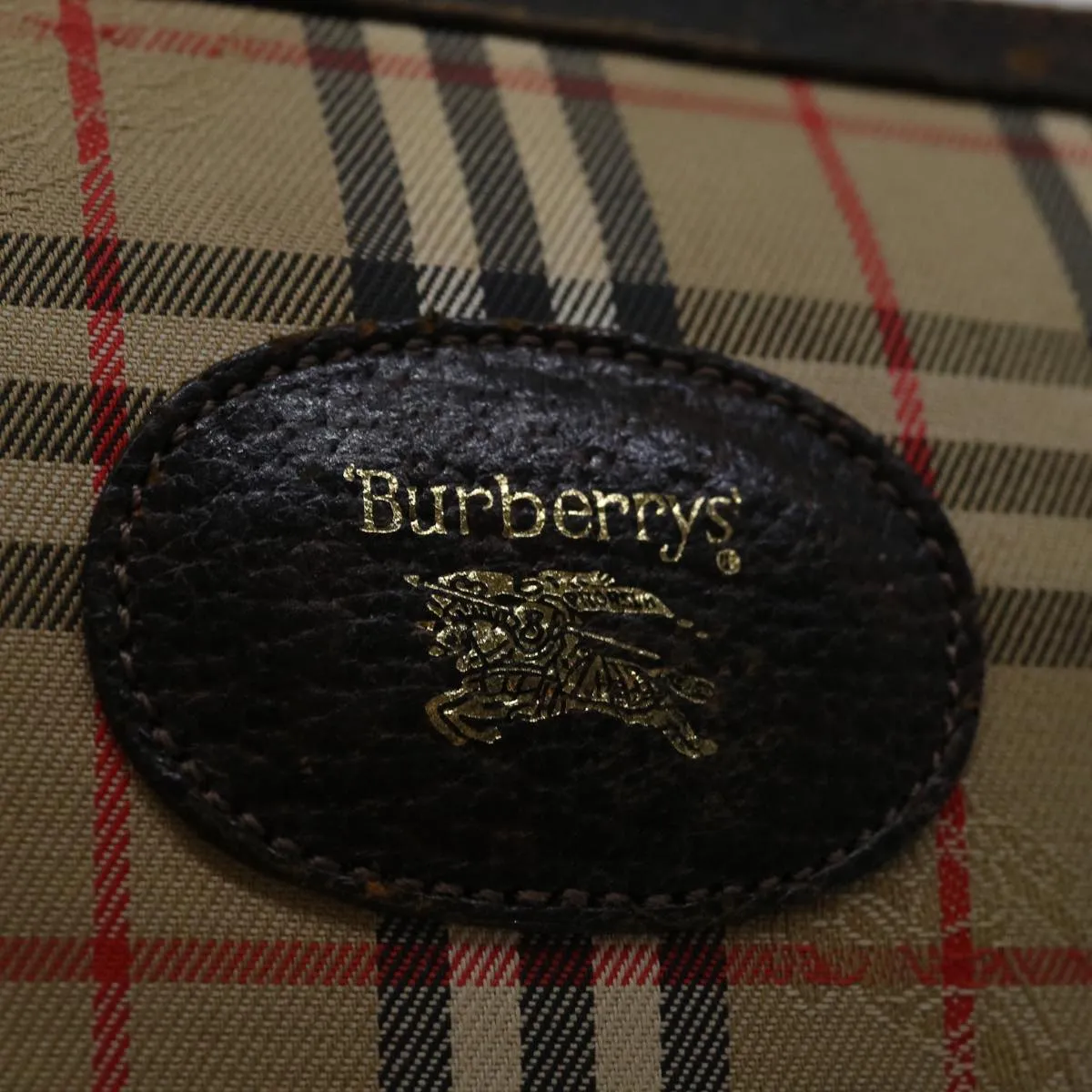 Trendy Inspired Burberry Nova Check Clutch Bag