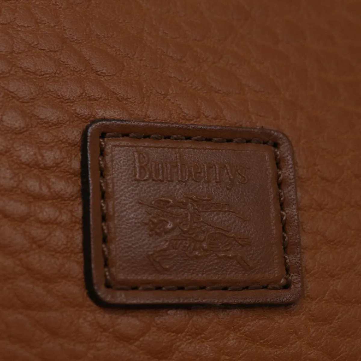 Trendy Inspired Burberryss Clutch Bag Leather Brown Auth Bs12584